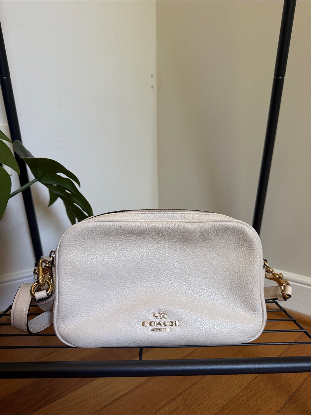 COACH Jes Leather Crossbody Bag